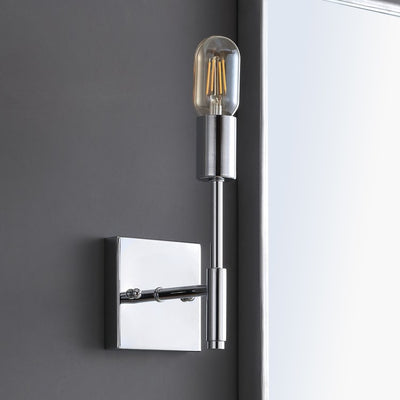 Turing Single-Light Wall Sconce - Chrome