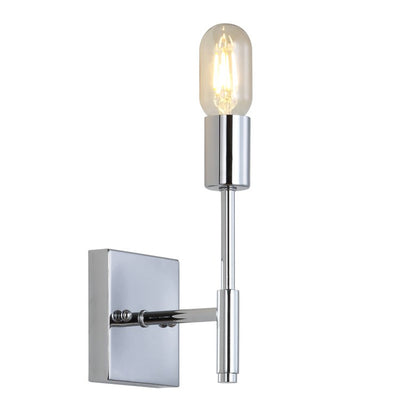 Turing Single-Light Wall Sconce - Chrome