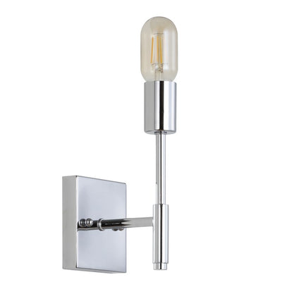 Turing Single-Light Wall Sconce - Chrome