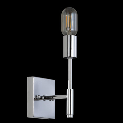 Turing Single-Light Wall Sconce - Chrome