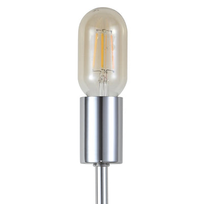 Turing Single-Light Wall Sconce - Chrome