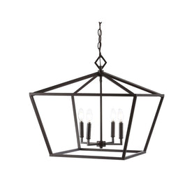 Gatsby Four-Light LED Pendant - Oil Rubbed Bronze