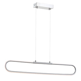 Ned LED Linear Pendant - Chrome