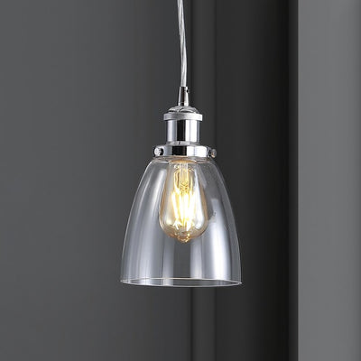 Cleo Single-Light Pendant - Chrome