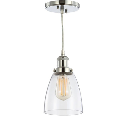 Cleo Single-Light Pendant - Chrome