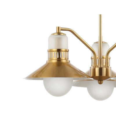 Colin Three-Light LED Pendant - Brass Gold