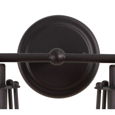 Florence Three-Light Bathroom Vanity Fixture - Oil Rubbed Bronze