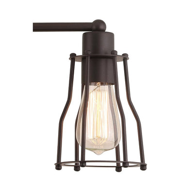 Florence Three-Light Bathroom Vanity Fixture - Oil Rubbed Bronze