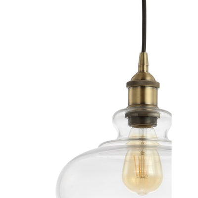 Wyatt Single-Light Pendant - Brass Gold