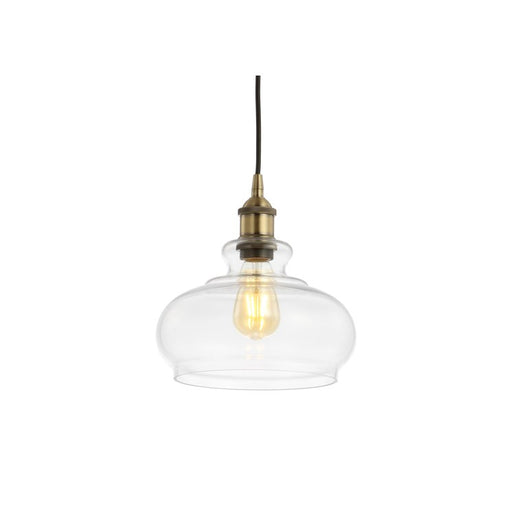 Wyatt Single-Light Pendant - Brass Gold