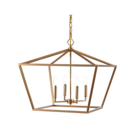 Gatsby Four-Light LED Pendant - Gold