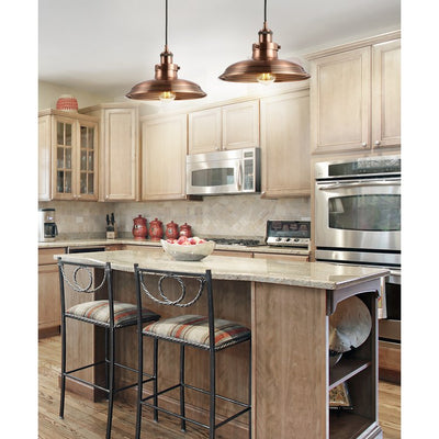 Bedford Single-Light Pendant - Copper