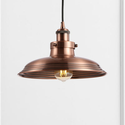 Bedford Single-Light Pendant - Copper
