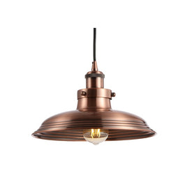 Bedford Single-Light Pendant - Copper