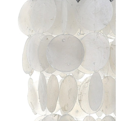 Cayla Single-Light LED Pendant - White