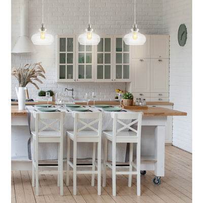 Wyatt Single-Light Pendant - Chrome