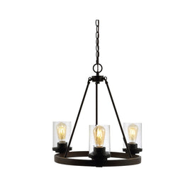 Coronet Four-Light LED Chandelier - Oil Rubbed Bronze