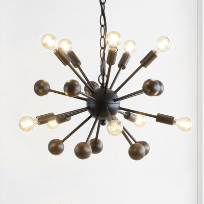 Orbit Ten-Light Pendant - Black
