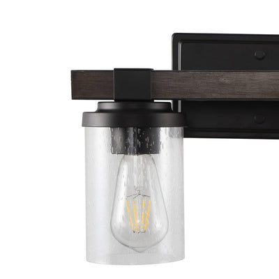 Bungalow Two-Light LED Bathroom Vanity Fixture - Oil Rubbed Bronze