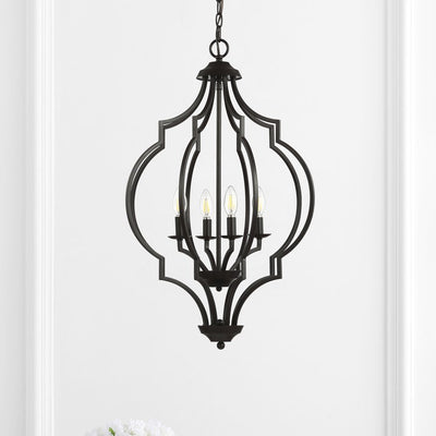 Selema Four-Light Pendant - Oil Rubbed Bronze