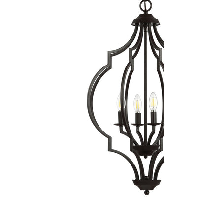 Selema Four-Light Pendant - Oil Rubbed Bronze