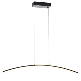 Roxanna LED Pendant - Black