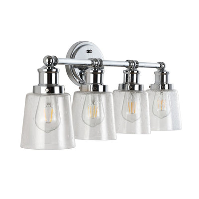 Beverly Four-Light LED Bathroom Vanity Fixture - Chrome