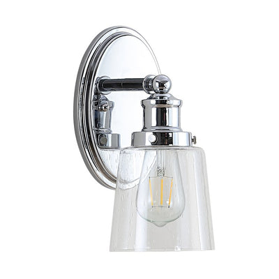 Beverly Single-Light LED Bathroom Wall Sconce - Chrome