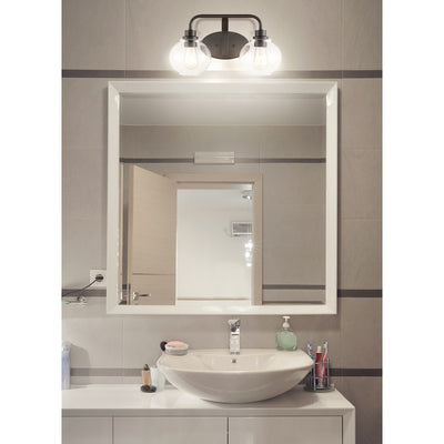 Sandrine Two-Light LED Bathroom Vanity Fixture - Oil Rubbed Bronze