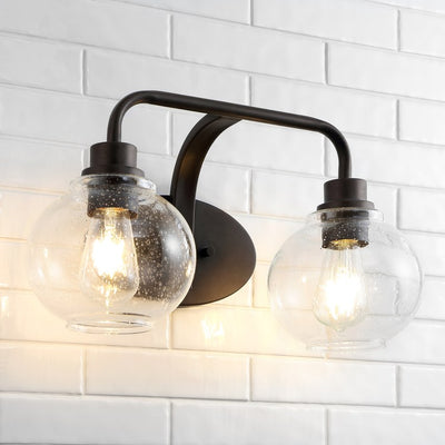 Sandrine Two-Light LED Bathroom Vanity Fixture - Oil Rubbed Bronze