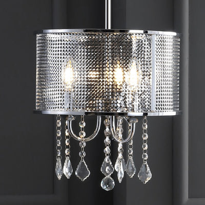 Avah Three-Light Pendant - Chrome
