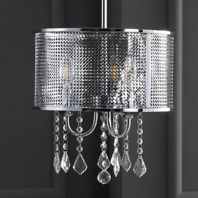 Avah Three-Light Pendant - Chrome