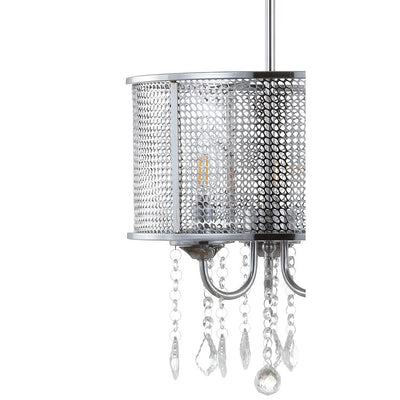 Avah Three-Light Pendant - Chrome