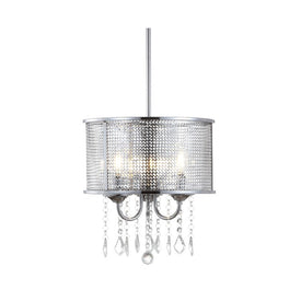 Avah Three-Light Pendant - Chrome