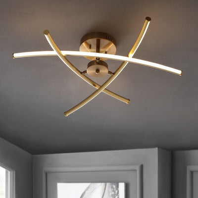 Crucis LED Pendant - Gold