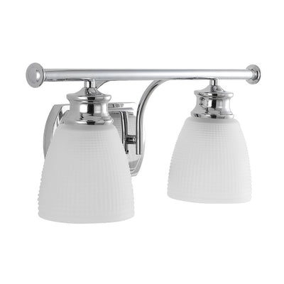 Beverly Two-Light LED Bathroom Vanity Fixture - Chrome