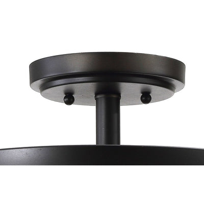 Sylvain Four-Light Semi-Flush Mount Ceiling Fixture - Oil Rubbed Bronze