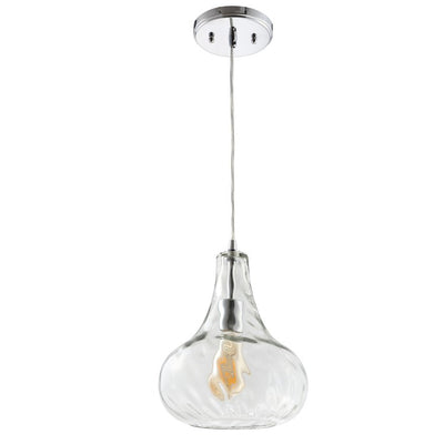 Ferano Single-Light Pendant - Chrome