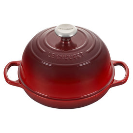 Signature 1.75-Quart Enameled Cast Iron Bread Oven - Cerise