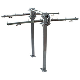 Lavatory Carrier with Concealed Arm Floor Steel/Cast Iron