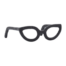 Aluminum Eyeglasses Sculpture - Black