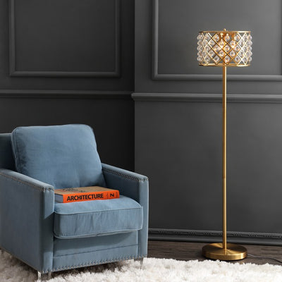 Elizabeth Floor Lamp - Brass Gold