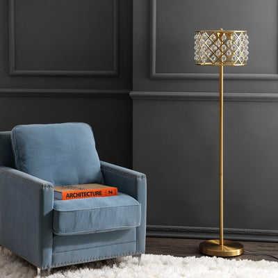 Elizabeth Floor Lamp - Brass Gold