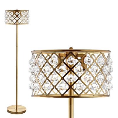 Elizabeth Floor Lamp - Brass Gold
