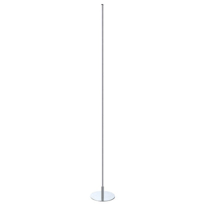 Iris LED Floor Lamp - Chrome