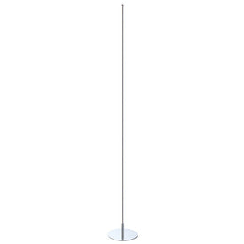 Iris LED Floor Lamp - Chrome