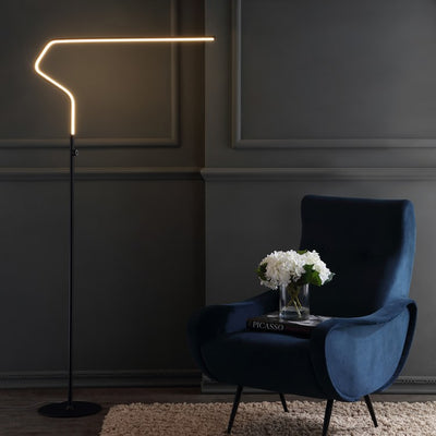 Julian LED Floor Lamp - Black