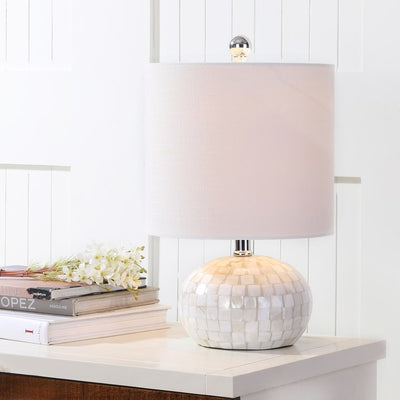 Wilson Seashell Table Lamp - White