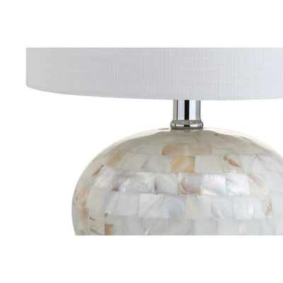 Wilson Seashell Table Lamp - White
