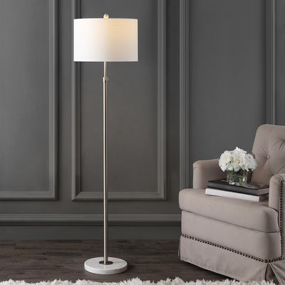 June Adjustable Height Floor Lamp - Chrome